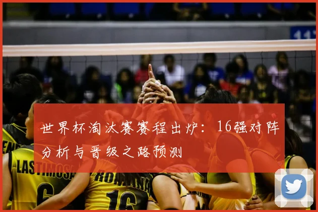世界杯淘汰赛赛程出炉：16强对阵分析与晋级之路预测